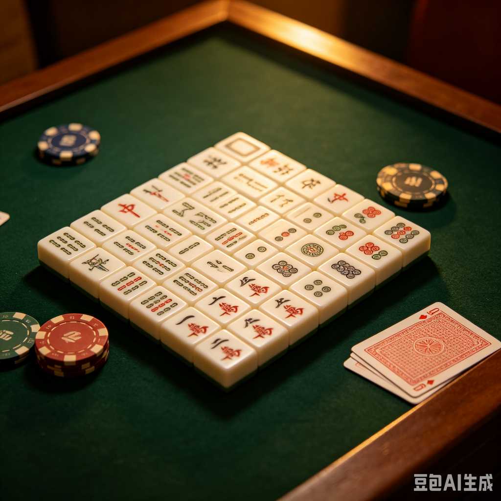 space saving mahjong game set